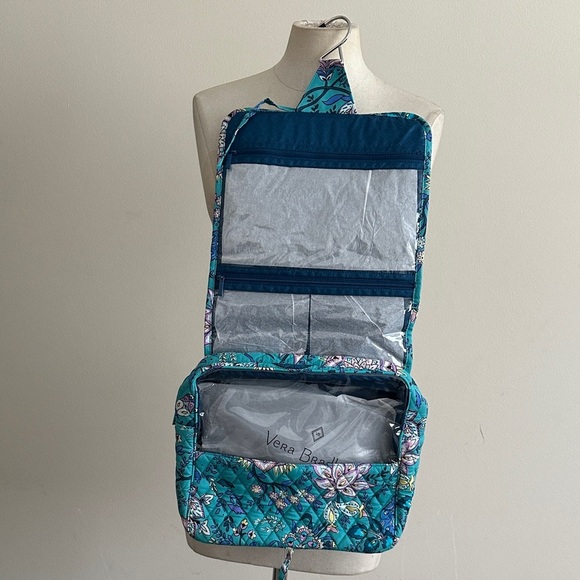 Vera Bradley Grand Hanging Organizer - Peacock Garden NWT - Picture 3 of 6